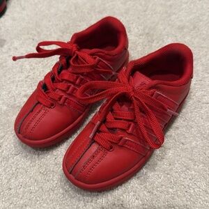Kids Red Kswiss Sneakers